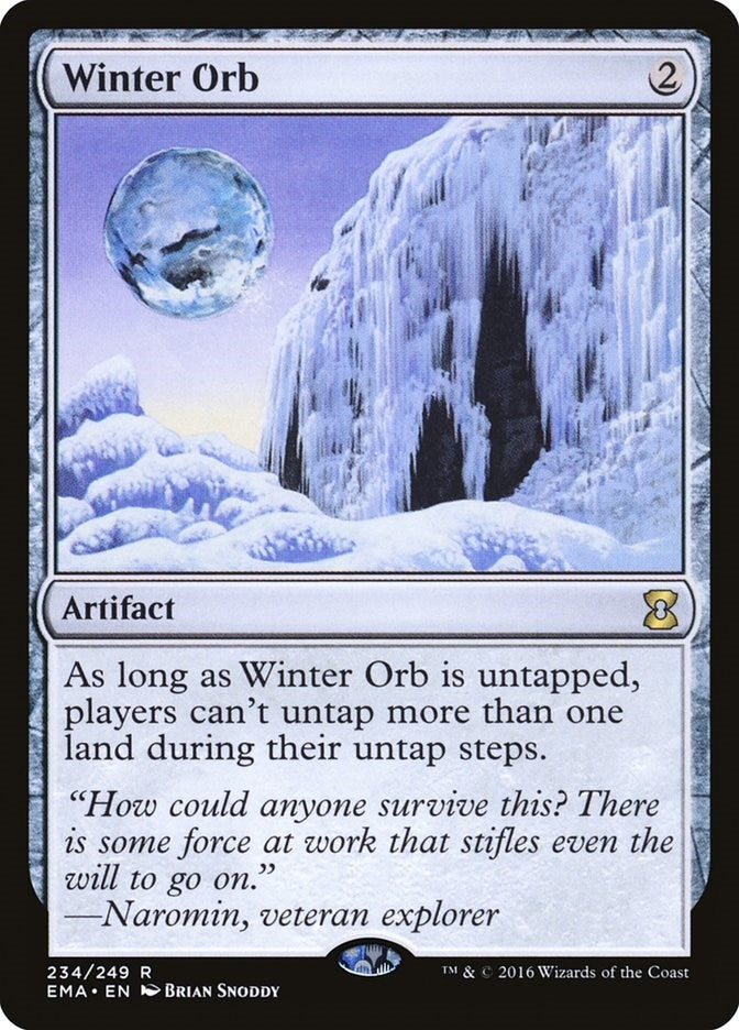 Image for Winter Orb (Eternal Masters) (234) - Magic: The Gathering