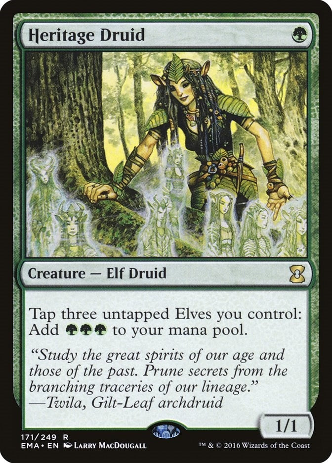 Image for Heritage Druid (Eternal Masters) (171) - Magic: The Gathering