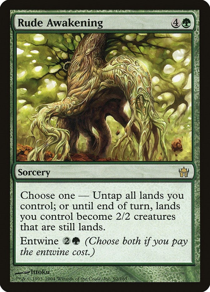 Image for Rude Awakening (Fifth Dawn) (92) - Magic: The Gathering