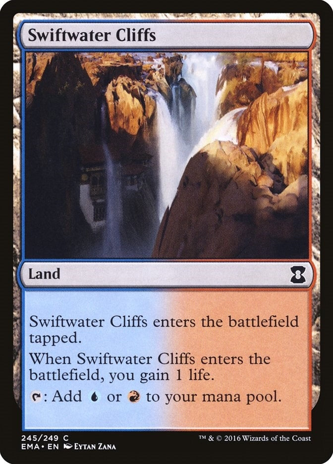 Image for Swiftwater Cliffs (Eternal Masters) (245) - Magic: The Gathering