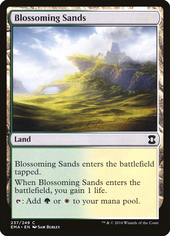 Image for Blossoming Sands (Eternal Masters) (237) - Magic: The Gathering
