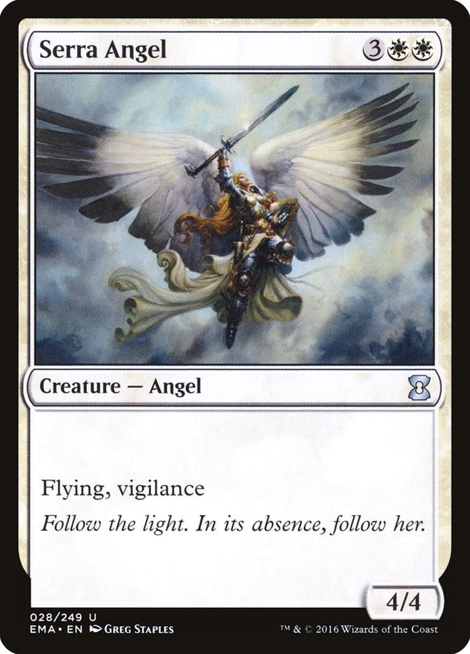 Image for Serra Angel (Eternal Masters) (28) - Magic: The Gathering