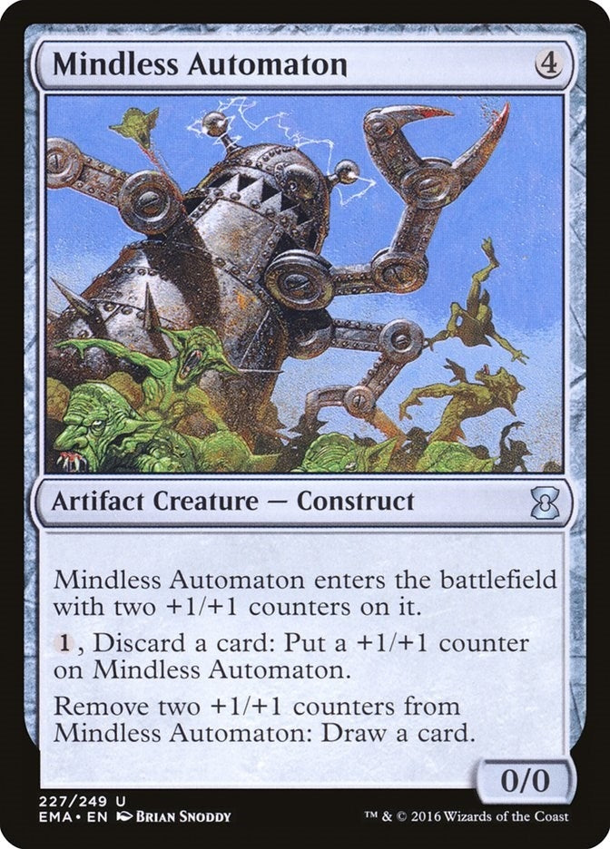 Image for Mindless Automaton (Eternal Masters) (227) - Magic: The Gathering