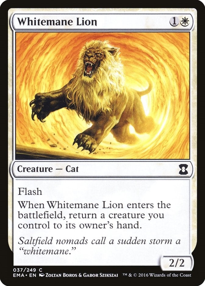 Image for Whitemane Lion (Eternal Masters) (37) - Magic: The Gathering