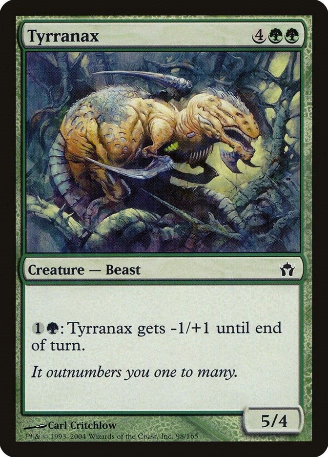 Image for Tyrranax (Fifth Dawn) (98) - Magic: The Gathering
