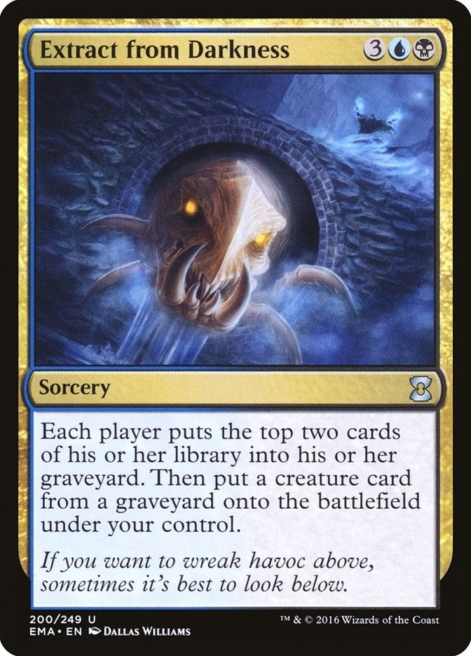 Image for Extract from Darkness (Eternal Masters) (200) - Magic: The Gathering