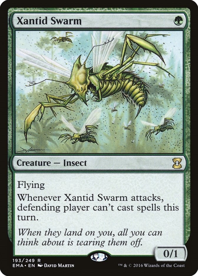 Image for Xantid Swarm (Eternal Masters) (193) - Magic: The Gathering
