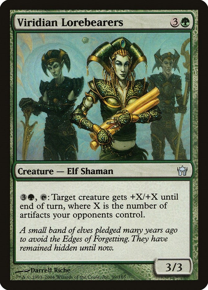Image for Viridian Lorebearers (Fifth Dawn) (99) - Magic: The Gathering