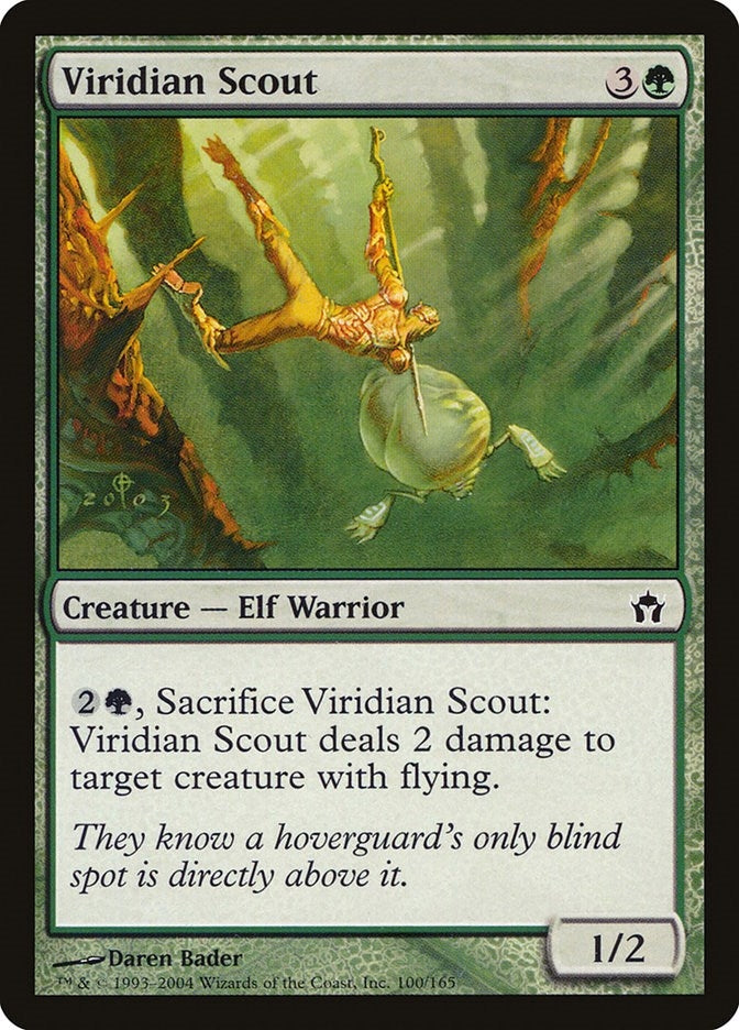 Image for Viridian Scout (Fifth Dawn) (100) - Magic: The Gathering