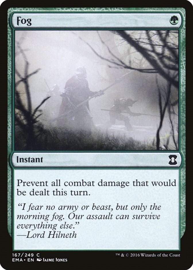 Image for Fog (Eternal Masters) (167) - Magic: The Gathering
