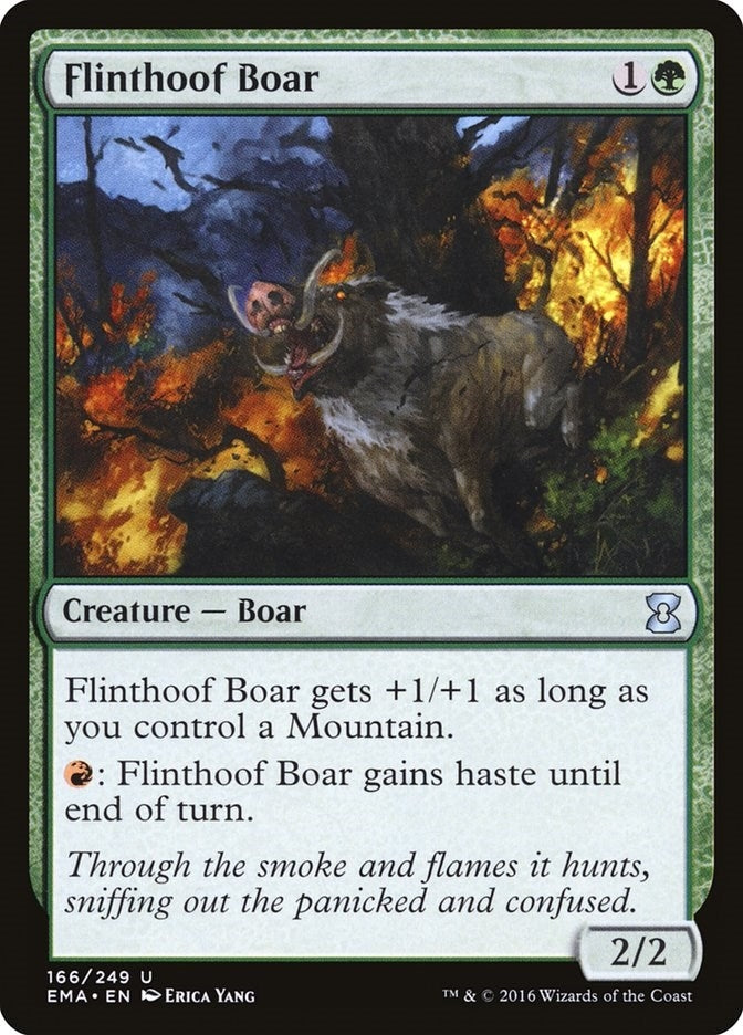 Image for Flinthoof Boar (Eternal Masters) (166) - Magic: The Gathering