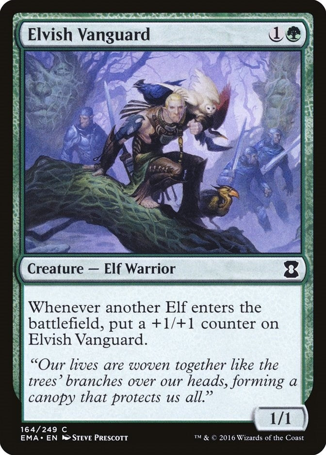 Image for Elvish Vanguard (Eternal Masters) (164) - Magic: The Gathering