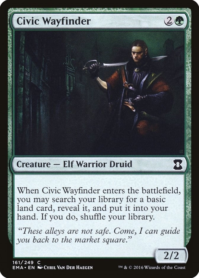 Image for Civic Wayfinder (Eternal Masters) (161) - Magic: The Gathering
