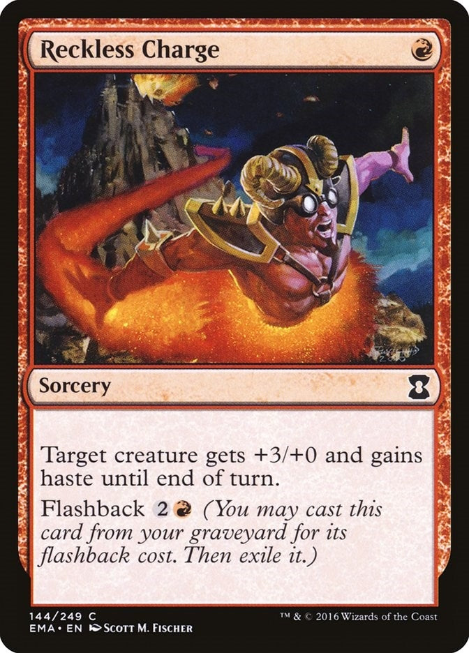 Image for Reckless Charge (Eternal Masters) (144) - Magic: The Gathering
