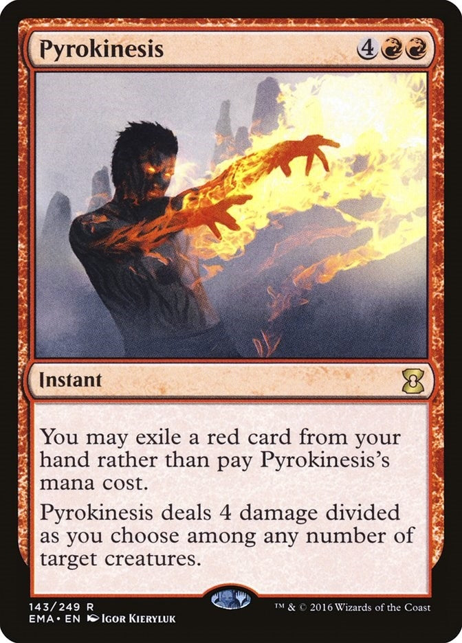 Image for Pyrokinesis (Eternal Masters) (143) - Magic: The Gathering