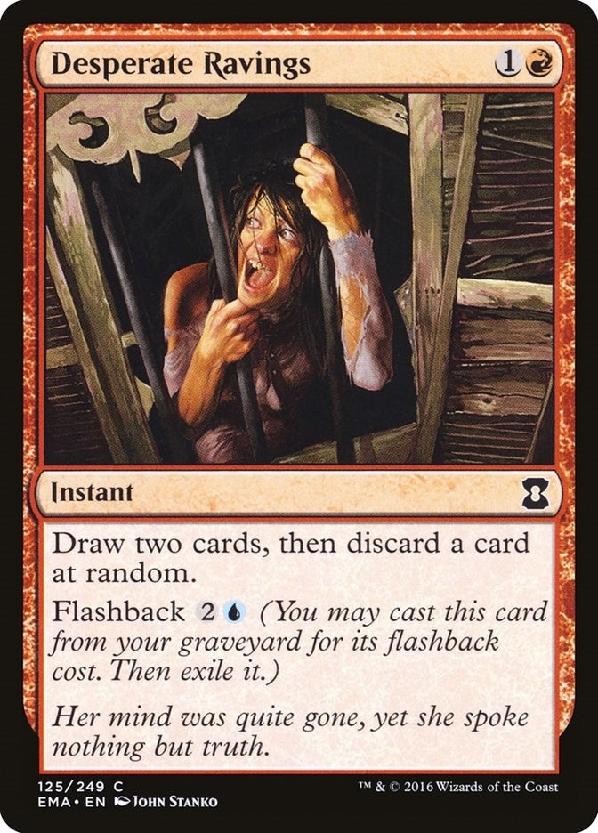 Image for Desperate Ravings (Eternal Masters) (125) - Magic: The Gathering
