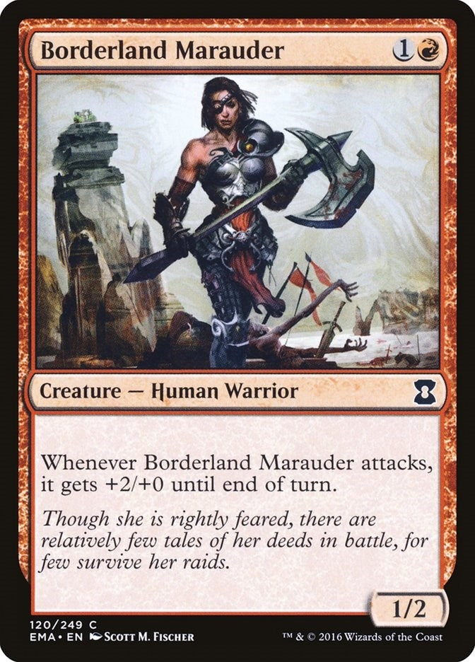 Image for Borderland Marauder (Eternal Masters) (120) - Magic: The Gathering