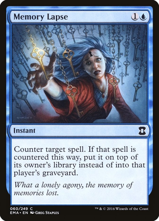 Image for Memory Lapse (Eternal Masters) (60) - Magic: The Gathering