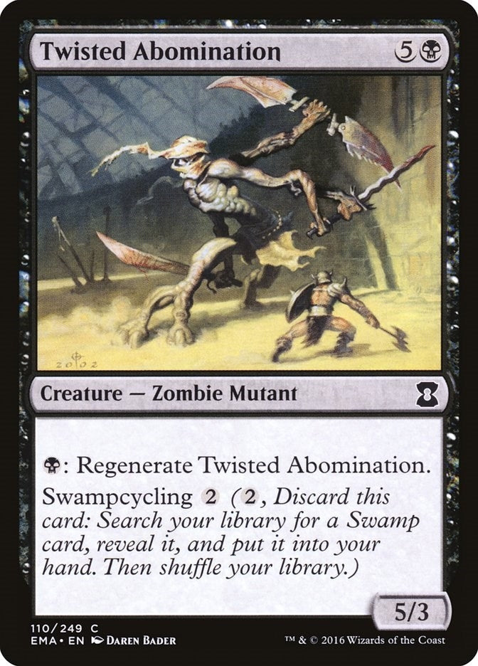 Image for Twisted Abomination (Eternal Masters) (110) - Magic: The Gathering