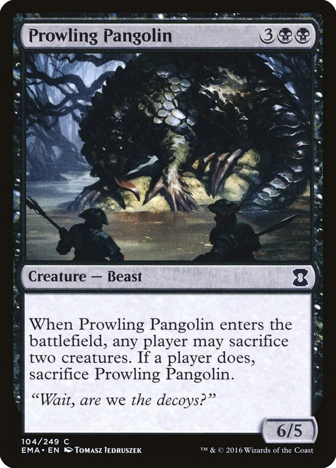Image for Prowling Pangolin (Eternal Masters) (104) - Magic: The Gathering