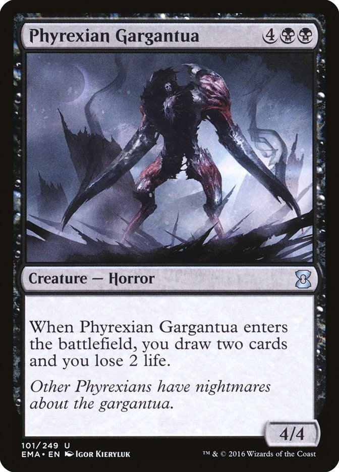 Image for Phyrexian Gargantua (Eternal Masters) (101) - Magic: The Gathering