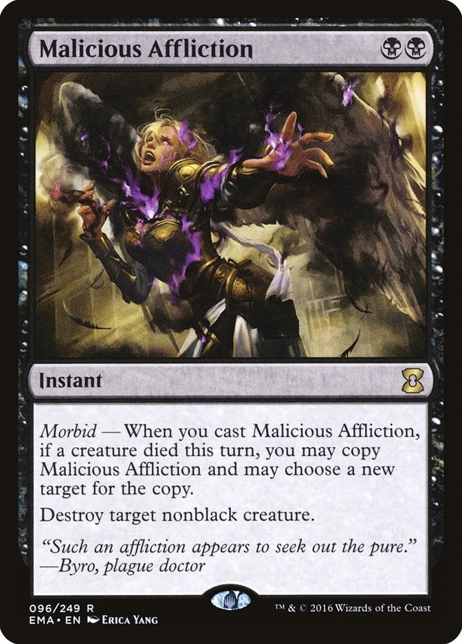 Image for Malicious Affliction (Eternal Masters) (96) - Magic: The Gathering