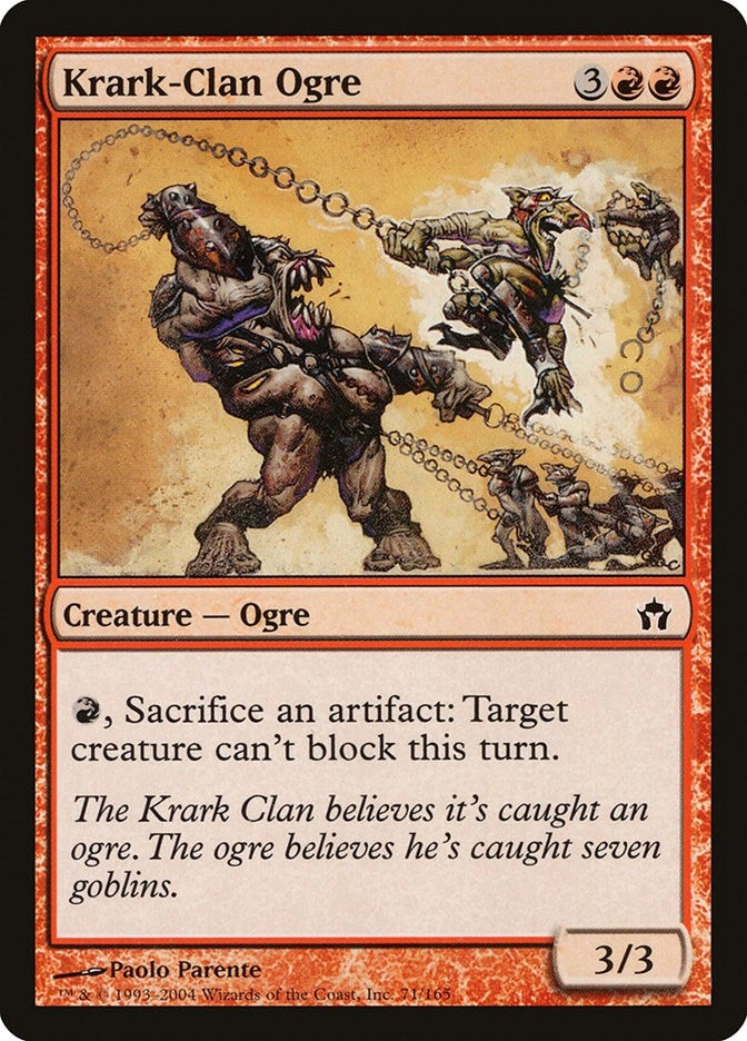 Image for Krark-Clan Ogre (Fifth Dawn) (71) - Magic: The Gathering