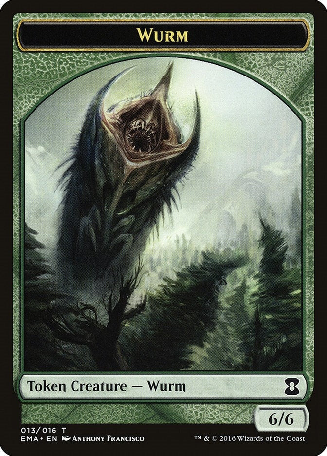 Image for Wurm Token (Eternal Masters) (13) - Magic: The Gathering