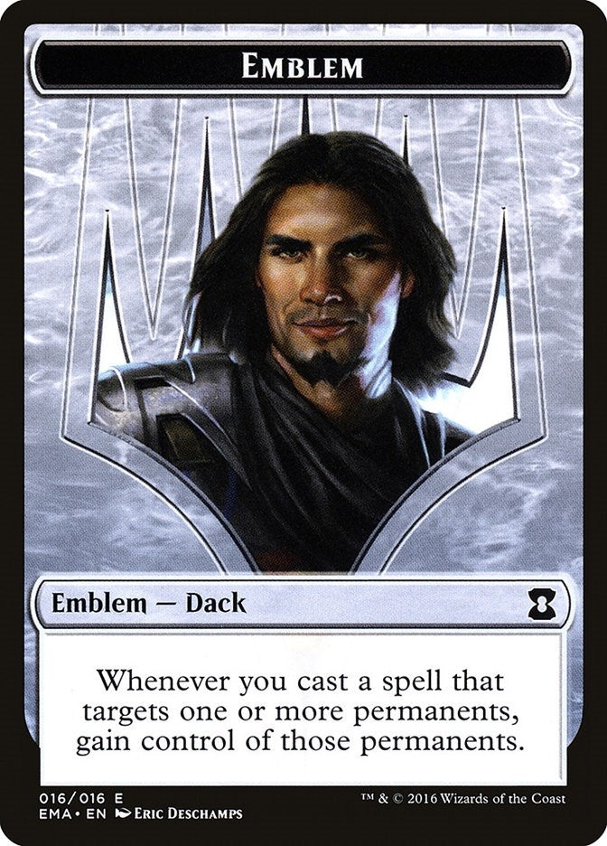 Image for Emblem - Dack Fayden (Eternal Masters) (16) - Magic: The Gathering
