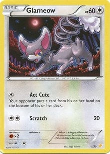 Image for Glameow (1) (XY Trainer Kit: Pikachu Libre & Suicune) (1/30) - Pokemon