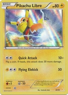 Image for Pikachu Libre (30 - Holo) (XY Trainer Kit: Pikachu Libre & Suicune) (30/30) - Pokemon