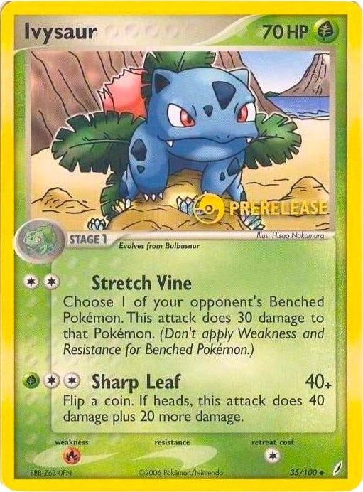 Image for Ivysaur - 35/100 (Prerelease) (Nintendo Promos) (35/100) - Pokemon