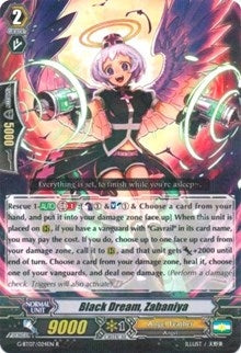 Image for Black Dream, Zabaniya (G-BT07: Glorious Bravery of Radiant Sword) (G-BT07/024EN) - Cardfight Vanguard