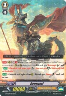Image for Dawnngal (G-BT07: Glorious Bravery of Radiant Sword) (G-BT07/027EN) - Cardfight Vanguard
