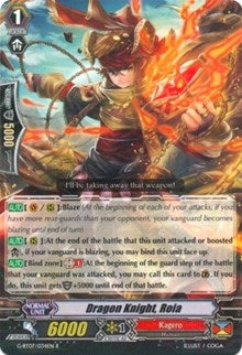 Image for Dragon Knight, Roia (G-BT07: Glorious Bravery of Radiant Sword) (G-BT07/034EN) - Cardfight Vanguard
