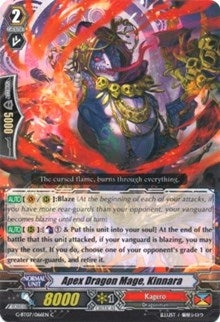 Image for Apex Dragon Mage, Kinnara (G-BT07: Glorious Bravery of Radiant Sword) (G-BT07/066EN) - Cardfight Vanguard