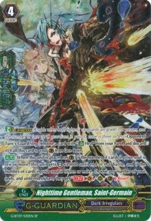 Image for Nighttime Gentleman, Saint-Germain (SP) (G-BT07: Glorious Bravery of Radiant Sword) (G-BT07/S30EN) - Cardfight Vanguard