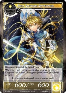 Image for Bors, Returned Adventurer (Battle for Attoractia) (BFA-002) - Force of Will