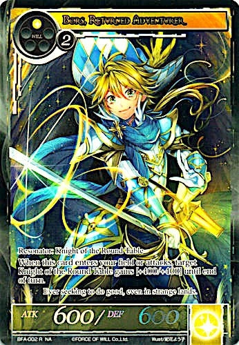 Image for Bors, Returned Adventurer (Full Art) (Battle for Attoractia) (BFA-002) - Force of Will