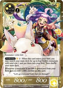 Image for Kaguya, Rabbit Princess of the Lunar Halo (Battle for Attoractia) (BFA-008) - Force of Will