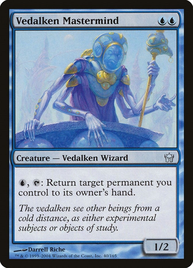 Image for Vedalken Mastermind (Fifth Dawn) (40) - Magic: The Gathering
