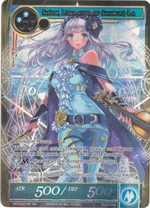 Image for Shion, Liberator of Shangri-La (Full Art) (Battle for Attoractia) (BFA-042) - Force of Will