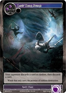 Image for Lapis' Dark Storm (Battle for Attoractia) (BFA-070) - Force of Will
