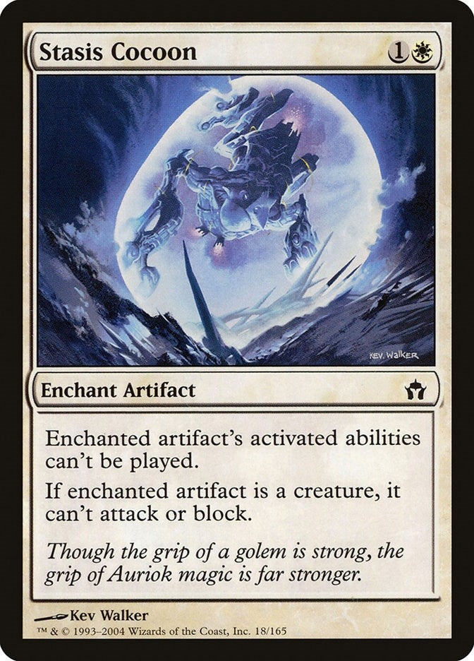 Image for Stasis Cocoon (Fifth Dawn) (18) - Magic: The Gathering