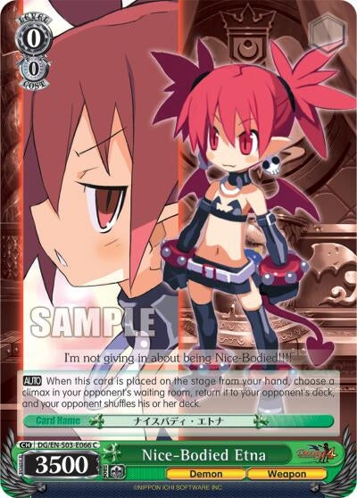 Image for Nice-Bodied Etna (Disgaea) (DG/EN-S03-E066 C) - Weiss Schwarz