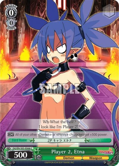 Image for Player 2, Etna (Disgaea) (DG/EN-S03-E068 C) - Weiss Schwarz