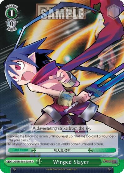 Image for Winged Slayer (Disgaea) (DG/EN-S03-E081 R) - Weiss Schwarz