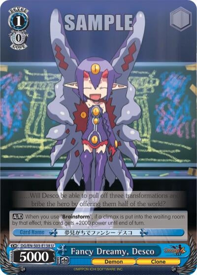 Image for Fancy Dreamy, Desco (Disgaea) (DG/EN-S03-E138 U) - Weiss Schwarz