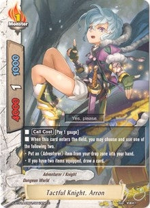 Image for Tactful Knight, Arron (Buddy Rave) (D-BT01A-EB01/0043EN) - Future Card BuddyFight