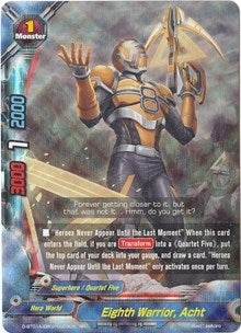 Image for Eighth Warrior, Acht (Buddy Rave) (D-BT01A-EB02/0009EN) - Future Card BuddyFight